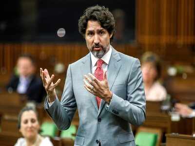 Trump's actions render Trudeau speechless for 21 seconds - Times of India
