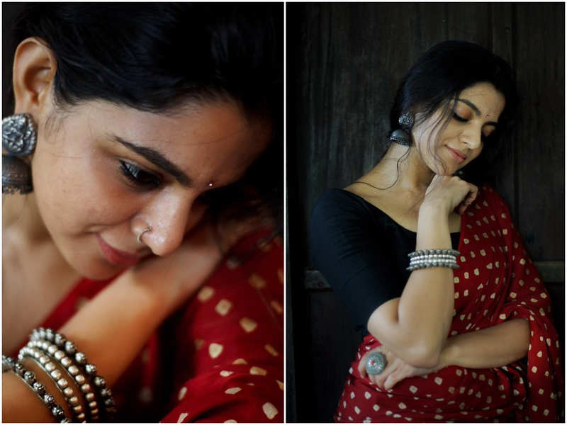Nikhila Vimal: Nikhila Vimal make heads turn in an elegant red saree |  Malayalam Movie News - Times of India