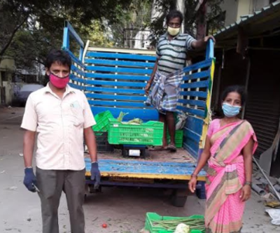 R Dasarath and his wife, Chembakam