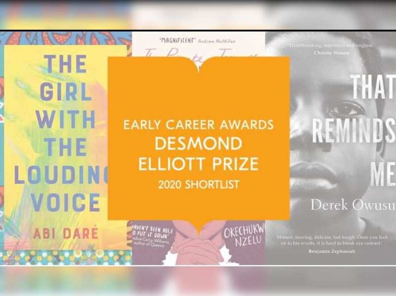 All black writers shortlisted for Desmond Elliott Prize 2020