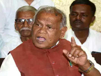 Former Bihar CM Jitan Ram Manjhi stages protest for migrant labourers
