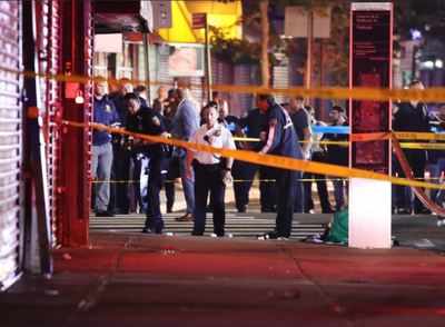 Officer stabbed, 2 shot in Brooklyn, hours into NYC curfew