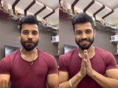TV actor Vishwa shares a video requesting government of Telangana to reopen gyms; says, “It will feed trainers and help build immunity”