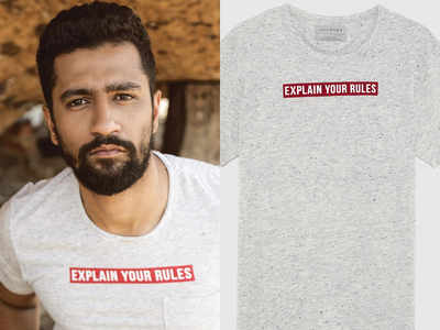 The price of Vicky Kaushal's textured t-shirt will leave you SURPRISED ...