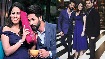 When Mira Rajput grilled Karan Johar for never mentioning Shahid Kapoor in his rapid-fire questions