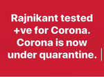 Rohit Roy gets brutally trolled for posting 'Rajinikanth tested positive for corona' on social media