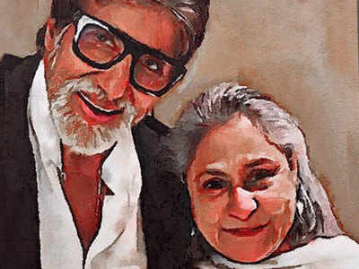 PIC: Amitabh Bachchan thanks fans and friends for anniversary wishes, shares beautiful portrait with wife Jaya Bachchan