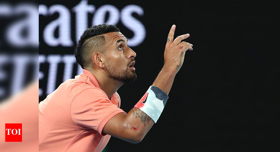 'You boys train at all?' Nick Kyrgios jab after record ...