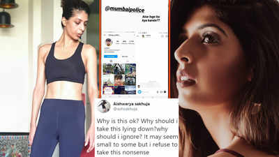 Aishwarya Sakhuja lashes out at a man for body-shaming her, seeks action from Mumbai Police