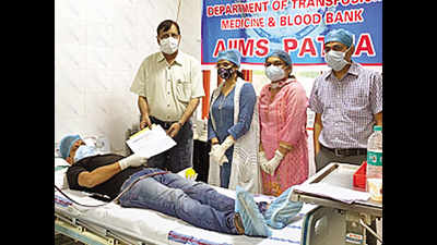 Patna man is Bihar’s first plasma donor
