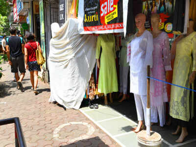 Among the non-essential shops that opened on Friday were those selling sweets and snacks, footwear, toys, garments and fashion wear, electrical appliances and hardware shops