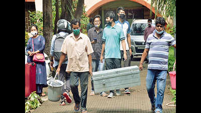 Guwahati:‘Upset’ at short notice, students leave hostels