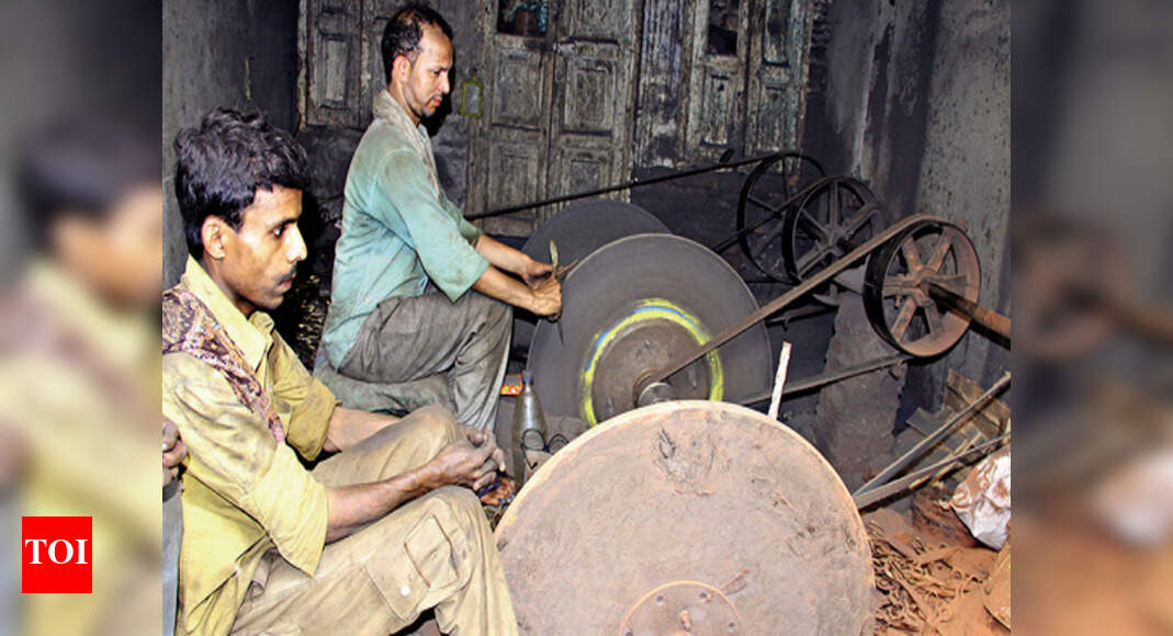 Covid19 & Meerut scissors’ changing fortunes Meerut News Times of