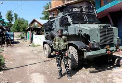 Three terrorists killed in encounter with security forces in Shopian: J&K police