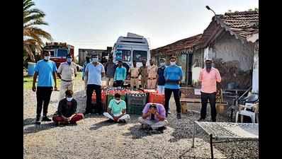 IMFL, beer, worth Rs 6.7 lakh seized; four bootleggers arrested