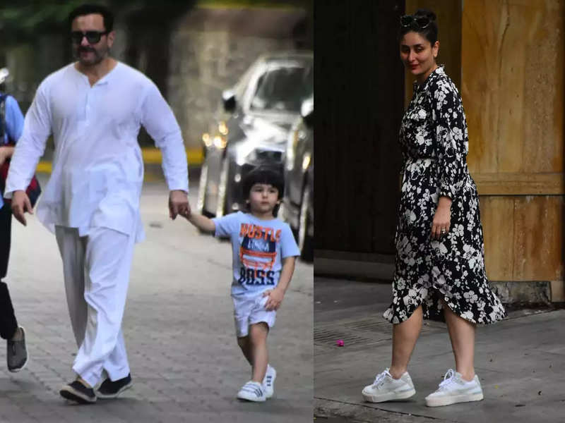Kareena Kapoor and Saif Ali Khan face flak on social media for stepping out without masks