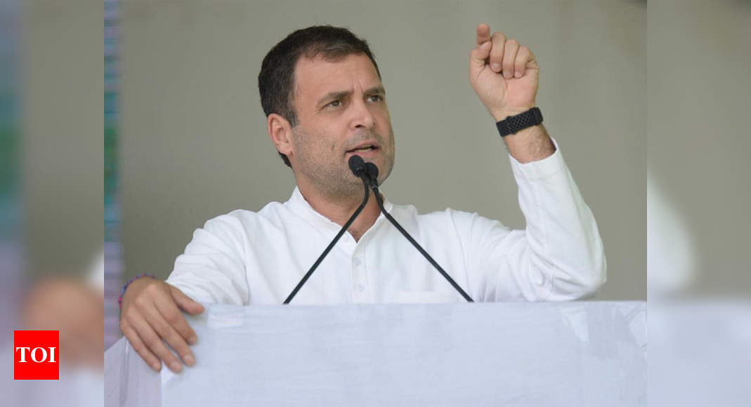 Everyone knows reality of borders: Rahul Gandhi's jibe at Amit Shah ...