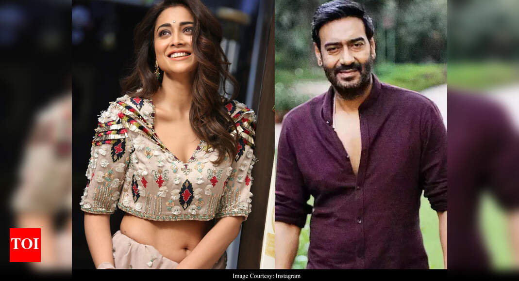Shriya Saran to play Ajay Devgn’s wife in ‘RRR’? | Hindi Movie News ...