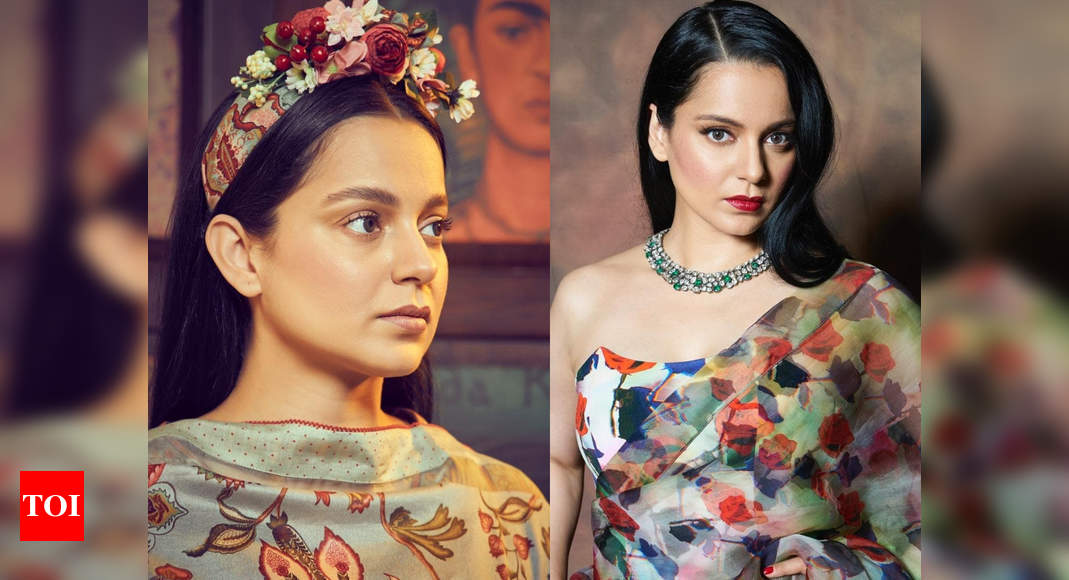 8 Times Kangana Ranaut Gave Her Desi Looks A Modern Twist Times Of India