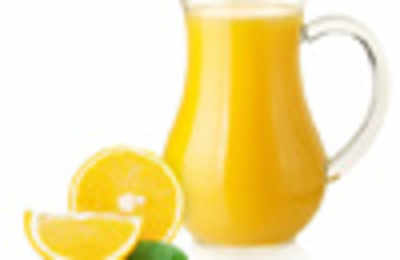 Drink orange juice in moderation
