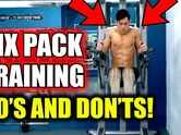 Abs training mistakes in the gym
