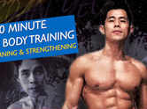 30 min full-body training (fat burning and strengthening)