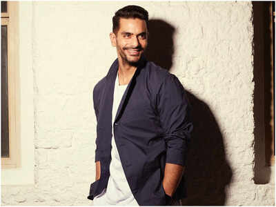 Angad Bedi cuts a stylish figure in this throwback pic | Hindi Movie ...