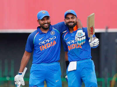 Rohit Sharma and Virat Kohli. (Getty Images)