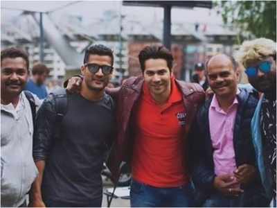 Varun Dhawan is missing being on a film's set and his team; takes to social media to share a throwback picture