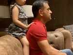 Ms Dhoni and Ziva Dhoni