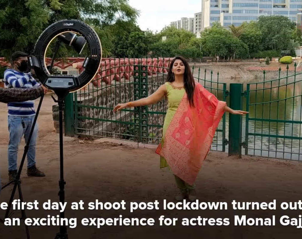 
I did my own makeup, and faced the camera after 80 days: Monal Gajjar
