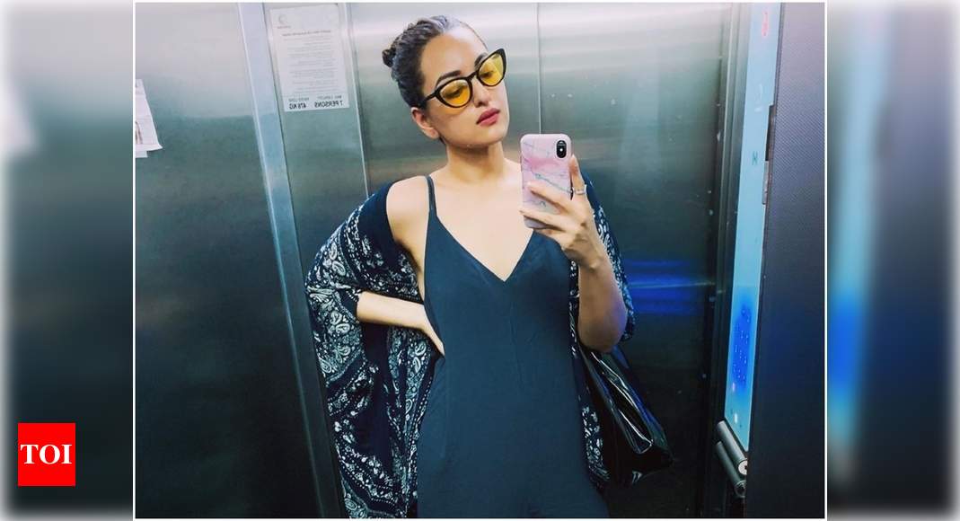 This Day Last Year Sonakshi Sinha Shares A Stunning Elevator Selfie 