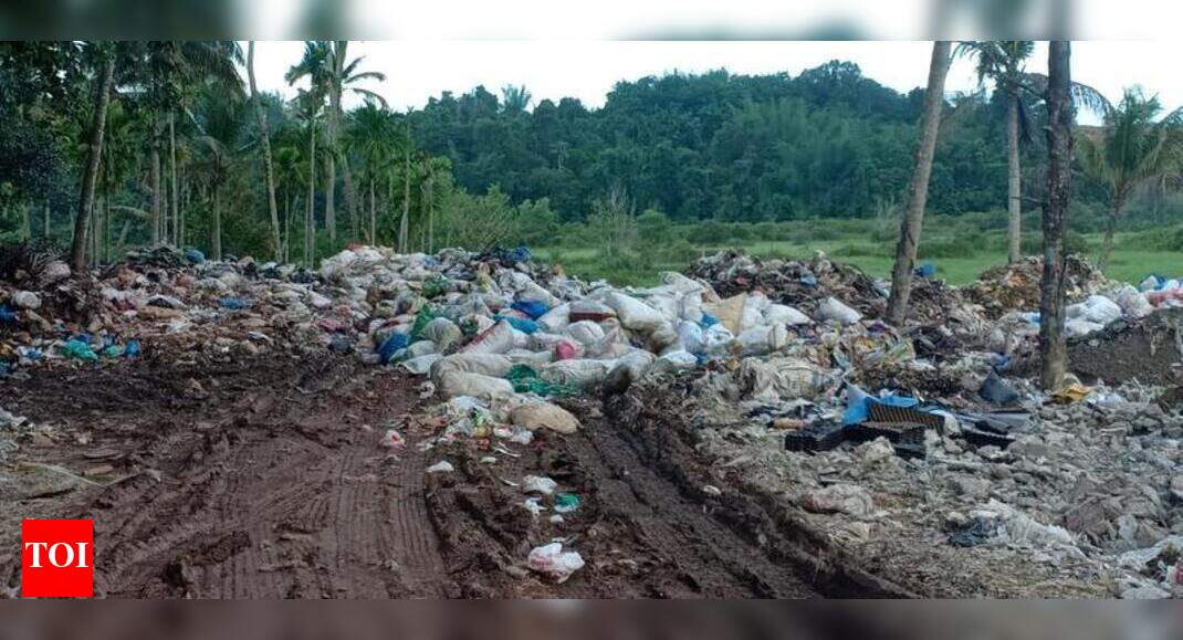 Harmful waste used for land reclamation Kochi News Times of India