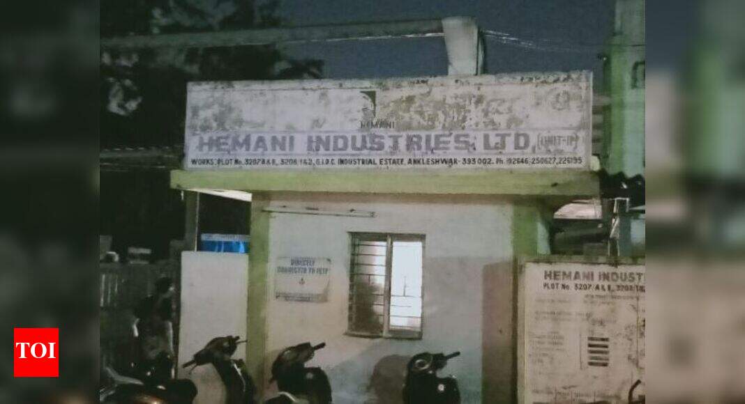 Gujarat Major fire breaks out in Ankleshwar chemical factory; three