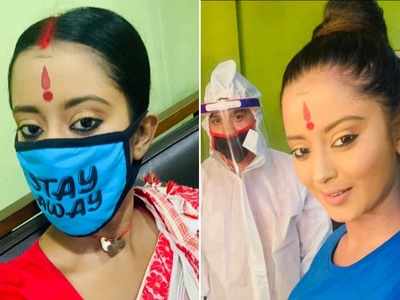 Masks, PPE kits and social distancing are a ‘new normal’ in Bengali TV industry