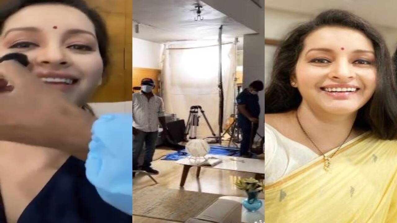 Renu Desai shares inside pictures from her first shoot post-lockdown; says  “it is scary but happy my staff is earning their livelihood” - Times of  India