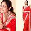 Buy Kajol in Soft Red Saree, Georgette Designer Party Wear Saree,wedding  Dress Saree,indian Traditional Saree. Kajol Devgan Red Sari Online in India  - Etsy