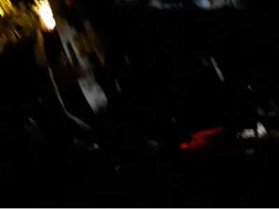 The mishap occurred while the vehicle had reached the foothills