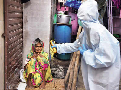 The rigorous checking of all residents and fever clinics in Dharavi seem to be paying off as cases fall in the area