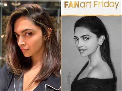 FANart Friday: Deepika Padukone looks absolutely stunning in THIS artwork made by her fan