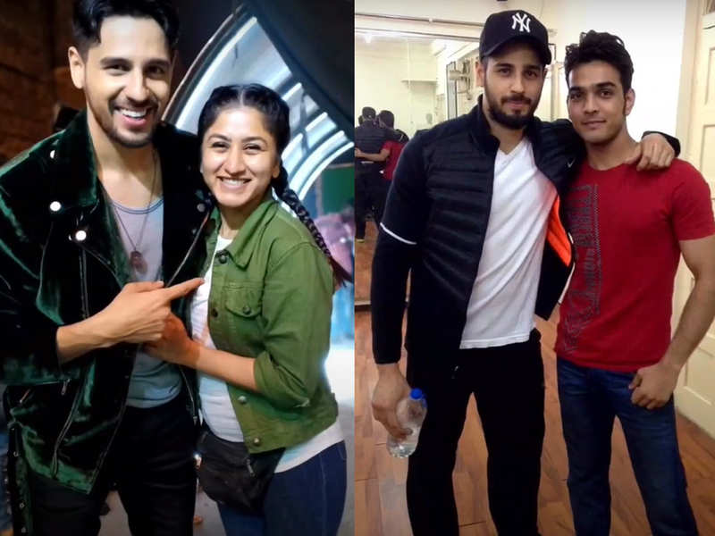 Bollywood dancers thank Sidharth Malhotra for his financial support with a special video
