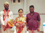 Kannada actress Mayuri Kyatari ties the knot with childhood friend Arun