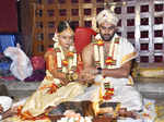 Kannada actress Mayuri Kyatari ties the knot with childhood friend Arun