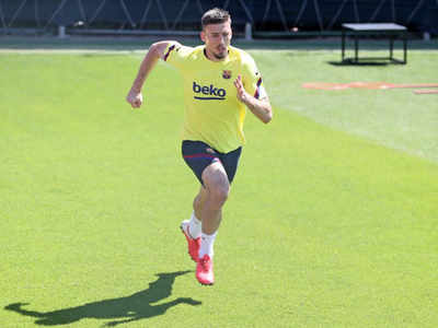 Five-sub rule will benefit us, says Barca defender Lenglet