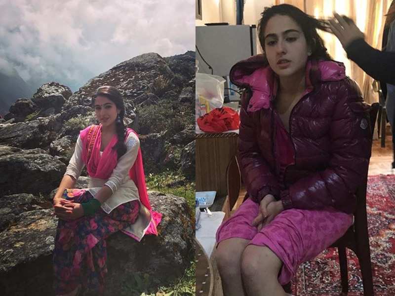 Sara Ali Khan transforms her 'Kedarnath' BTS into 'expectation v/s reality' meme with 2020 twist