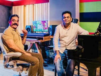 Kamal Haasan is all praise for AR Rahman's unreleased song from 'Thalaivan Irukkindran'