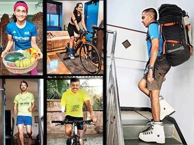 Here’s how Mumbai athletes and mountaineers are working out at home to prep for future events