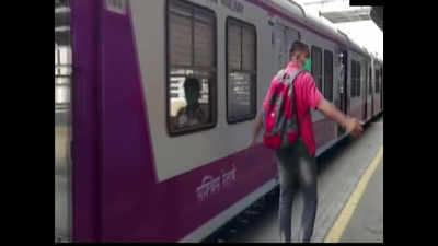 Mumbai: Railways resume suburban train services for essential staff