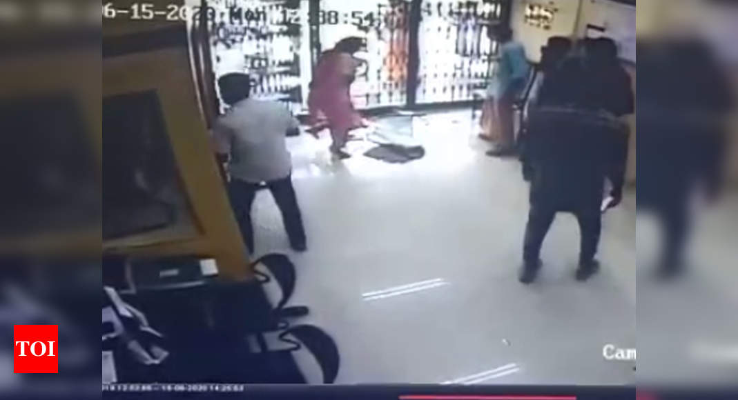 Woman walks into glass door in Kerala bank, succumbs to injuries ...