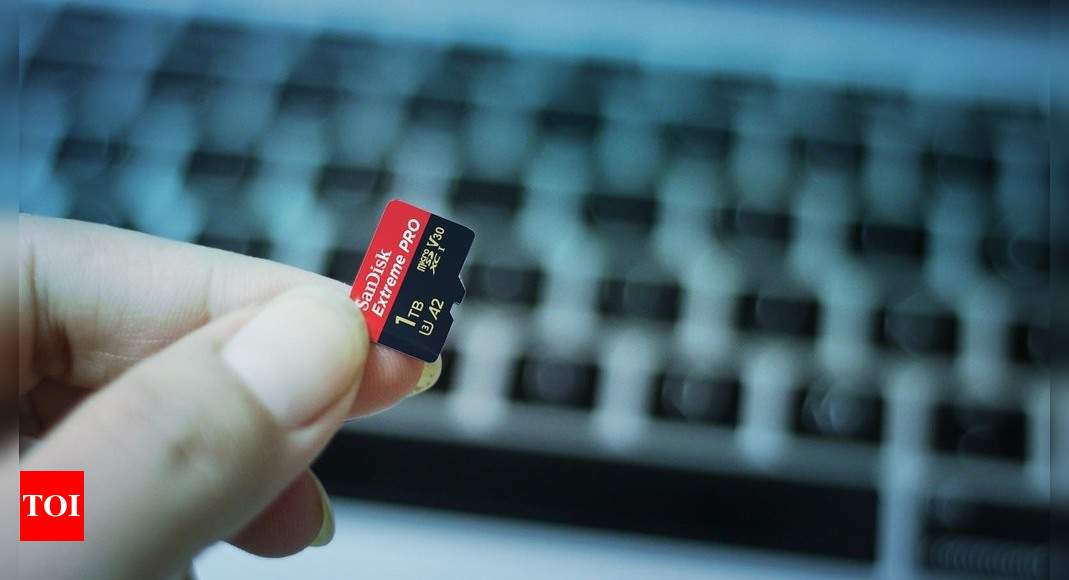How World S First 1tb Microsd Card Was Built In Bengaluru Times Of India